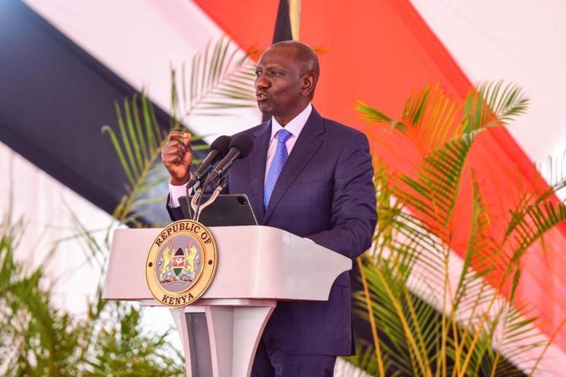 File image of President William Ruto.